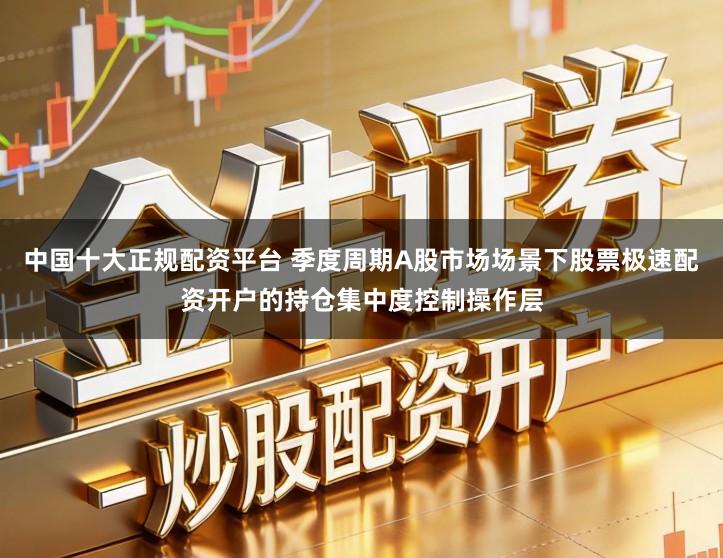中国十大正规配资平台 季度周期A股市场场景下股票极速配资开户的持仓集中度控制操作层
